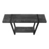 Accent Console Table For Entryway, Contemporary - Black - Image 5