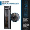 4 33 Cu Ft Digital Keypad Rifle Safe - Black - Image 7
