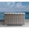 5 Person All Weather Wicker Sectional Seating Group With Cushions - Gray / Gray Mix - Image 11