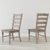 Ludin - Ladderback Dining Chairs, (Set of 2) - Taupe - Image 4