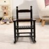Style Children's Rocking Chair For Indoor Or Outdoor - Espresso - Image 4
