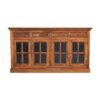 Large Glazed Sideboard - Chestnut - Image 2