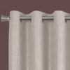 2 Pieces Set, Curtain Panel, Room Darkening, Grommet, Micro Suede, Versatile Use - Ivory - Image 2