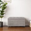 Cosmopolitan - Storage Ottoman - Distressed Gray Taupe - Image 9