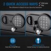 1 2 Cu Ft Digital Keypad Security Safe - Black - Image 6