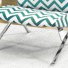 Accent Chair, Armless, Fabric, Living Room, Bedroom, Contemporary, Modern - Teal - Image 3