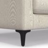 Ava - Mid Century Sofa With Ottoman Set - Cream - Image 8