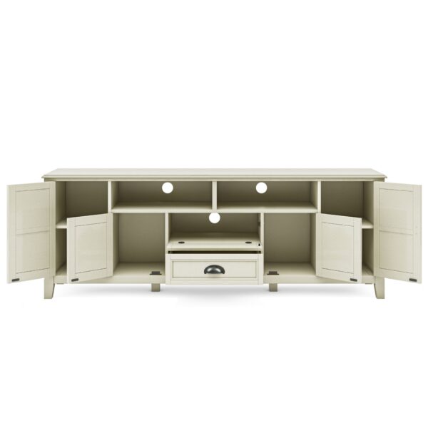 Burlington - TV Media Stand - Antique White