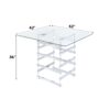 Counter - Height Table Glass - White - Image 5