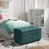 Cosmopolitan - Storage Ottoman - Teal - Image 9