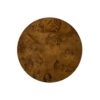 Bolin - Round Pillar Burl Accent Side Table - Walnut Brown - Image 2