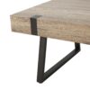 Abitha - Coffee Table With Industrial Powder Coated Metal Legs - Canyon Gray - Image 10