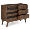 Clarkson - Medium Storage - Rustic Natural Aged Brown - Image 2