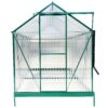 6.3'x12.2'x7' Polycarbonate Greenhouse, Heavy Duty Outdoor Aluminum Walk-In Green House Kit With Rain Gutter, Vent And Door For Backyard Garden - Green - Image 20
