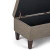 Monroe - Storage Ottoman - Fawn Brown - Image 4