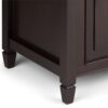 Connaught - Storage Bench Trunk - Dark Chestnut Brown - Image 4