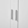 Tall Bathroom Storage Cabinet, With Two Doors And Drawers, Adjustable Shelf, MDF Board - White - Image 25