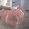 Morro Bay - Handcrafted Water Resistant Pouf - Multi Color - Image 2