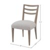 Ladderback Side Dining Chair (Set of 2) - Sand - Image 6