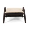 Mikael - Wicker Like Chaise Lounge With Cushion For Outdoor Relaxation - Dark Brown - Image 14