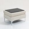 Modular Sectional Sofa Square Ottoman Module, Storage Ottoman Footrest - Beige - Image 8