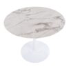 Pebble - Modern Table - White - Image 2