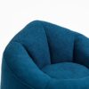 Bedding Bean Bag Sofa Chair High Pressure Foam Bean Bag Chair Adult Material With Padded Foam Padding Compressed Bean Bag With Footrest - Blue - Image 17