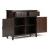 Connaught - Entryway Storage Cabinet - Dark Chestnut Brown - Image 3
