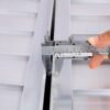 Portable Aluminium Wheelchair Ramp With Non Skid Surface 7Ft 600 Pound Capacity Foldable - Silver - Image 10