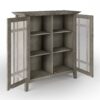Bedford - Medium Storage Cabinet - Farmhouse Gray - Image 3