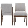 Caldwell - Dining Chair (Set of 2) - Light Gray - Image 9