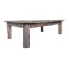 Rustic Coffee Table - Wood - Image 4