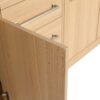 72" Freestanding Bathroom Vanity With Double Resin Sink Plywood Construction - Oak - Image 19