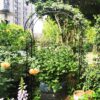 Metal Garden Arch Assemble Freely With 8 Styles Garden Arbor Trellis Climbing Plants Support Rose Arch - Black - Image 8