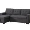 3 Piece Upholstered Sectional - Dark Gray - Image 11