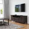 Amherst - Wide TV Media Stand - Brunette Brown - Image 9