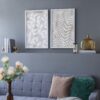 Shadow Box Wall Decor (Set of 2) - White - Image 6