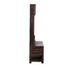 Hall Tree With 6 Hooks And Hinged Lid, Coat Hanger, Entryway Bench, Storage Bench, 3 In 1 Design, For Entrance, Hallway - Brown - Image 17
