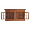 Large Glazed Sideboard - Chestnut - Image 8