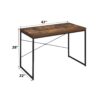 Bob - Weathered Writing Desk - Oak - Image 5
