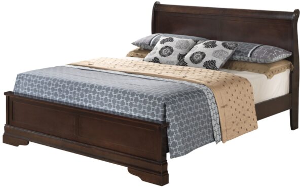 Full Bed Charming Traditional - Cappuccino