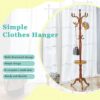 Modern Crabapple Hanger With Resin Stainless Steel Multifunctional Storage Rack - Wood - Image 6