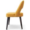 Juliana - Mid-Century Modern Dining Chair (Set of 2) - Brown / Yellow - Image 8