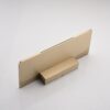 Modern Wall Mounted Bathroom Sink Faucet With Single Handle And Waterfall Design Stainless Steel - Brushed Gold - Image 4
