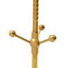 Modern Stainless Steel Spray Painted Hanger With Reinforcement 72" Raised Design Optional - Gold - Image 9