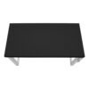 Computer Desk, Home Office, Standing, Adjustable, Laptop, Contemporary & Modern - Black - Image 6