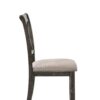 Claudia II - Weathered Side Chair (Set of 2) - Beige / Gray - Image 4
