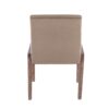 Carmen - Contemporary Chair (Set of 2) - White Washed / Light Brown - Image 5