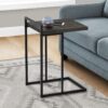 Accent Table, C - Shaped, Versatile Design - Black - Image 10