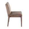 Carmen - Contemporary Chair (Set of 2) - White Washed / Light Brown - Image 3